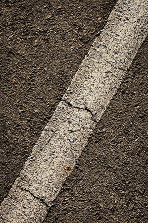 Diagonal Stripe in Asphaltの写真素材