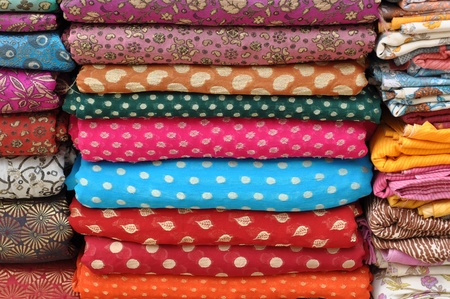 Colorful Indian Fabricの写真素材