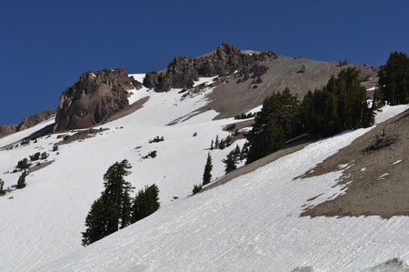 Mount Lassenの写真素材