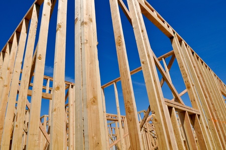 New Home Under Constructionの写真素材