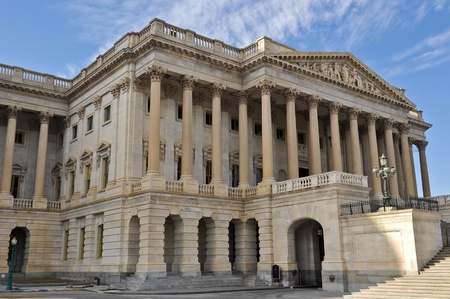 Capitol Hill Building in Washington DCの写真素材