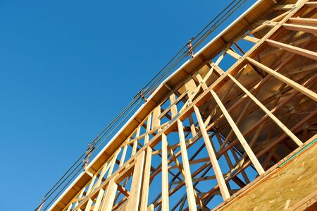New Home Under Constructionの写真素材