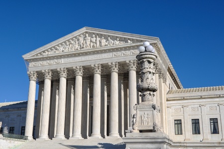Supreme Court Building in the United Statesの写真素材