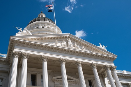 Sacramento Capitol of Californiaのeditorial素材