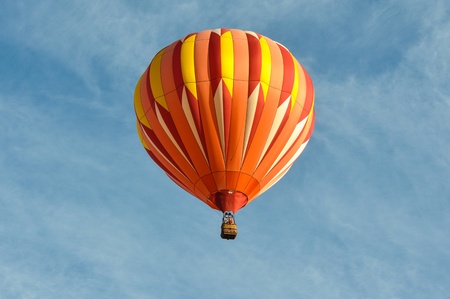 Orange Hot Air Balloonのeditorial素材