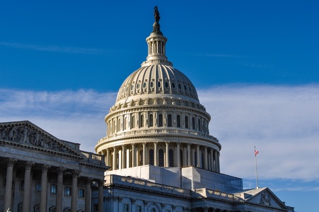 Washington DC Capitol Hill Buildingのeditorial素材