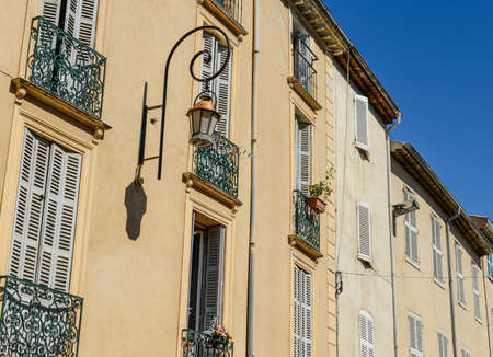 Exterior of Homes in Franceの写真素材