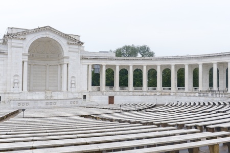 Memorial Amphitheatre in Washington DCの写真素材