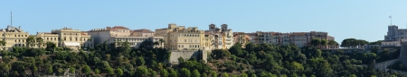 panoramic view of monte carlo monacoの写真素材