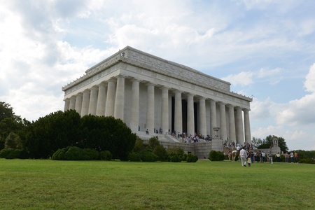Lincoln Memorial in Washington DCのeditorial素材