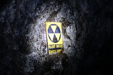 Underground Fallout Shelterの写真素材