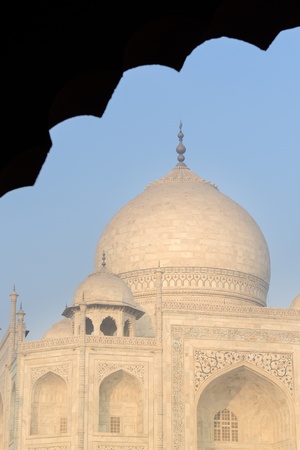 Taj Mahal Close Upの写真素材