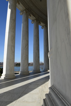 Jefferson Memorial in Washington DCのeditorial素材
