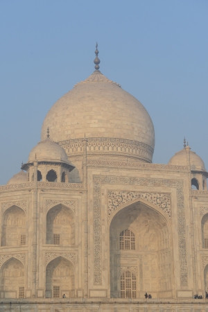 Taj Mahal in Agra Indiaの写真素材
