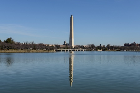 Washington Memorial in Washington DCのeditorial素材