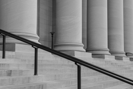 Pillars and Stairsの写真素材