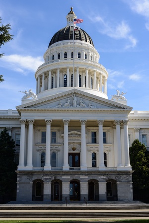 Sacramento Capitol of Californiaの写真素材