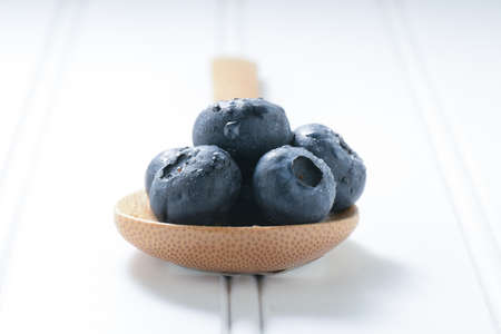 Fresh Blueberries Close Upの写真素材