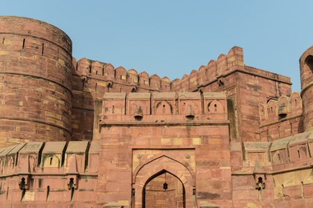 Agra Fort in Indiaのeditorial素材