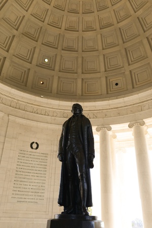 Jefferson Memorial Statueのeditorial素材
