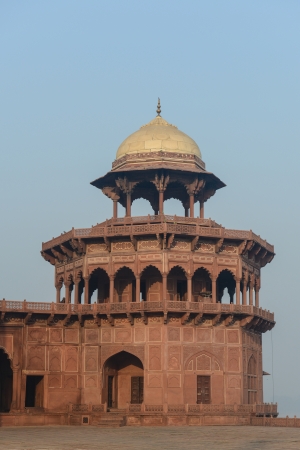 Mosque in Taj Mahal Indiaの写真素材