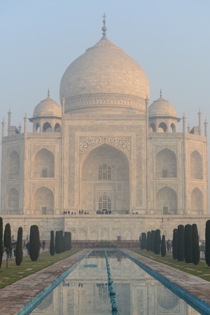 Taj Mahal in Agra Indiaのeditorial素材