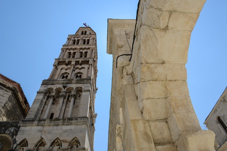 Cathedral of st Dominus, Diocletianの写真素材