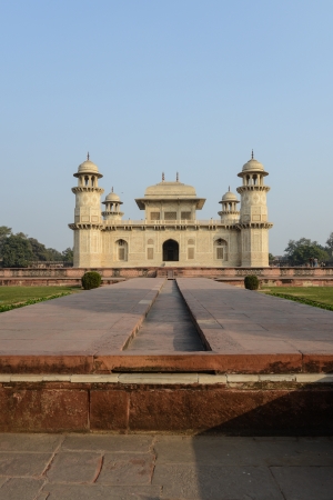 Itimad-ud-Daulah or Baby Taj in Agra Indiaの写真素材