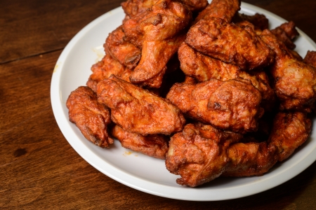 Chicken Buffalo Wingsの写真素材