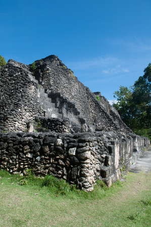 Mayan Ruin Xunantunich in Belizeの写真素材