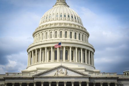 Capitol Hill Building in Washington DCのeditorial素材