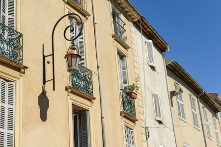 Exterior of Homes in Franceの写真素材