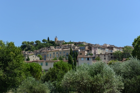 Medieval Village of Fayence in Franceの写真素材