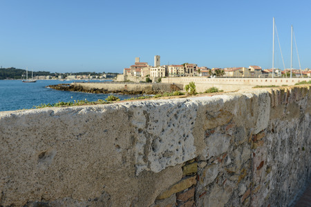 Ocean View of Antibes Franceの写真素材