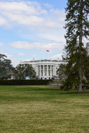 White House in Washington DCのeditorial素材