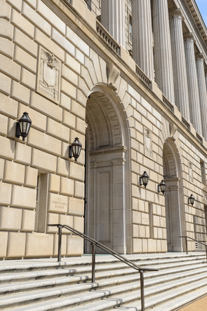 IRS Building in Washington DCのeditorial素材
