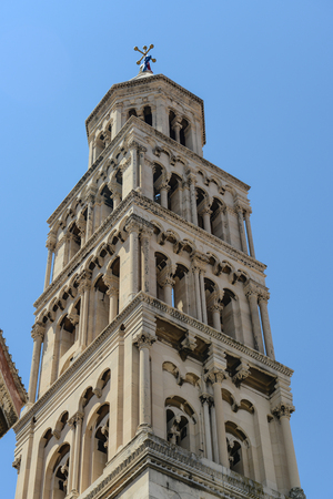 Bell Tower in Split Croatiaの写真素材