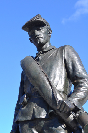 Civil War Soldierの写真素材