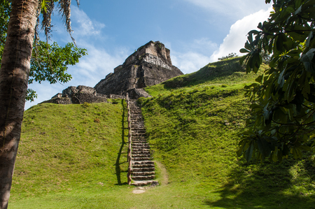Mayan Ruin - Xunantunich in Belizeの写真素材