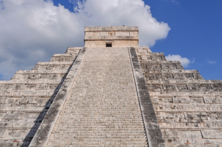 Chichen Itza Mayan Ruin in Mexicoの写真素材
