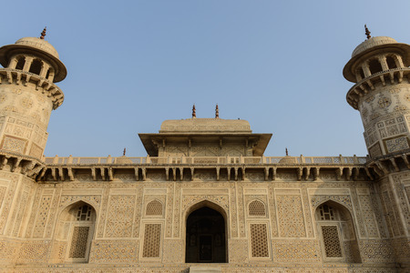 Itimad-ud-Daulah or Baby Taj in Agra Indiaの写真素材