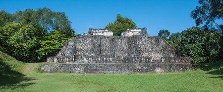Xunantunich Mayan Ruin in Belizeの写真素材