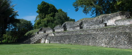 Xunantunich Mayan Ruin in Belizeの写真素材