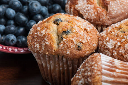 Blueberry Muffinsの写真素材