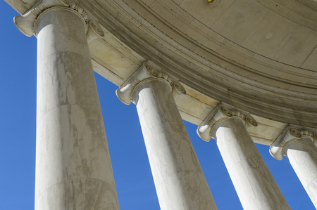 Jefferson Memorial Pillarsの写真素材