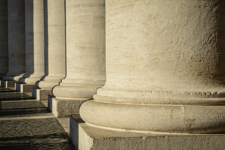 Pillars at the Vaticanのeditorial素材