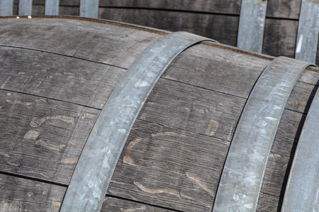 Wine Barrel Close Up