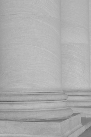 Black and White Pillars