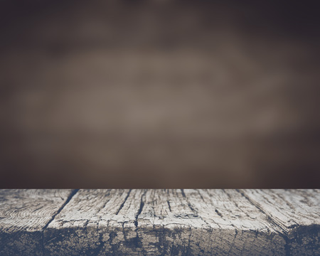 Blurred Brown Wood Vintage Backgroundの写真素材