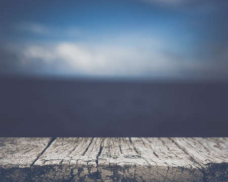 Blurred Ocean Backgroundの写真素材